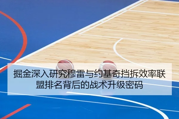 掘金深入研究穆雷与约基奇挡拆效率联盟排名背后的战术升级密码（pg）